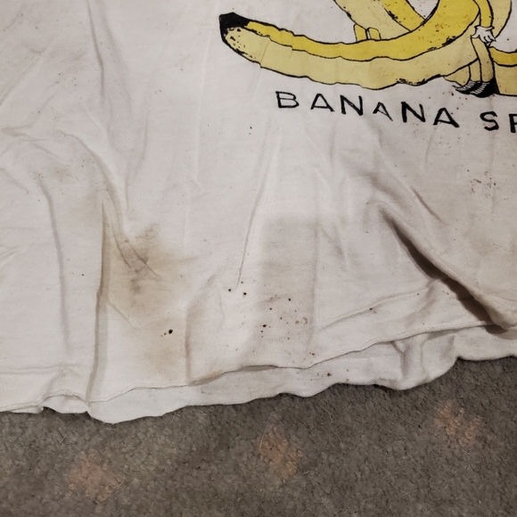 UNIF *Banana Split Batwing Distressed Asymmetrical Tee - Picture 8 of 8